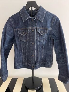 GAP Dark Blue Stretch Denim Jacket